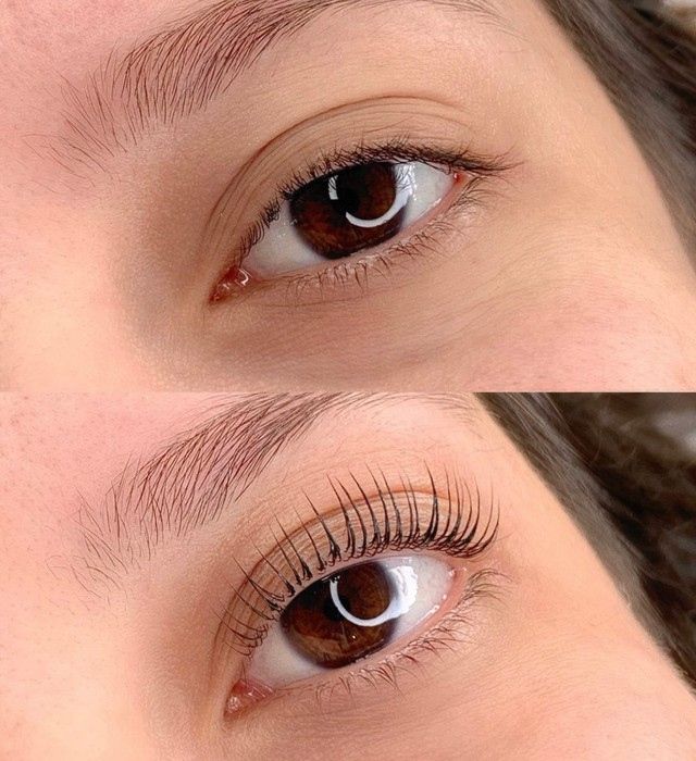 lash lift and tint