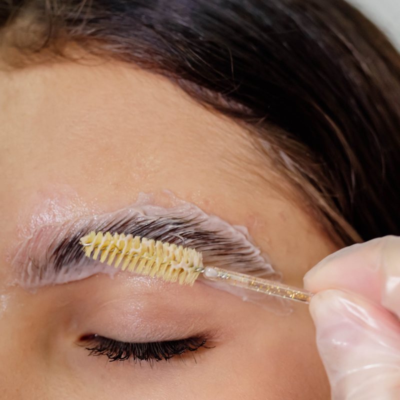 Brow lamination result