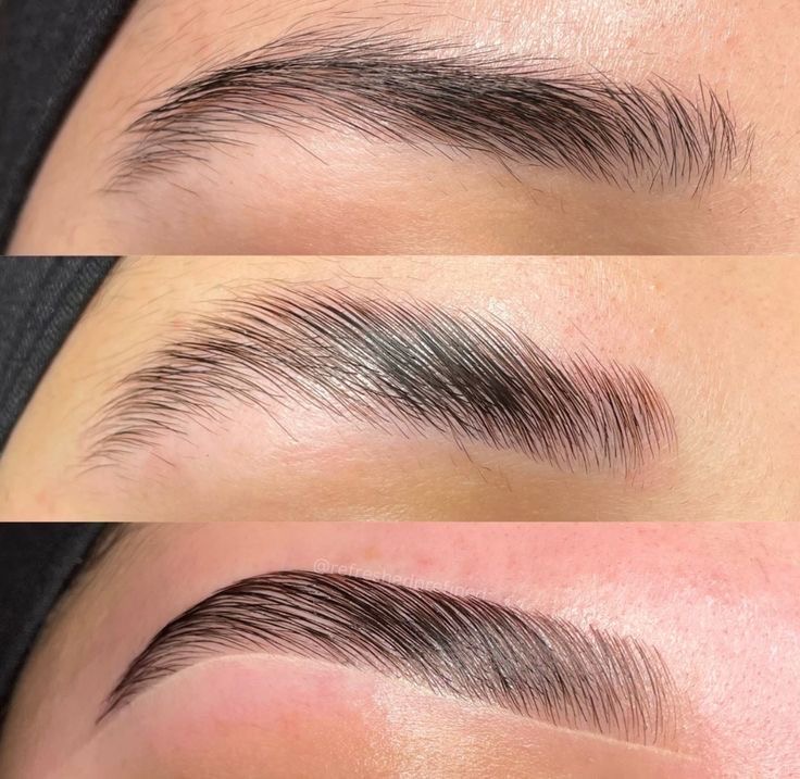 Hybrid lash extension application at Brow & Lash Queen, Hampton