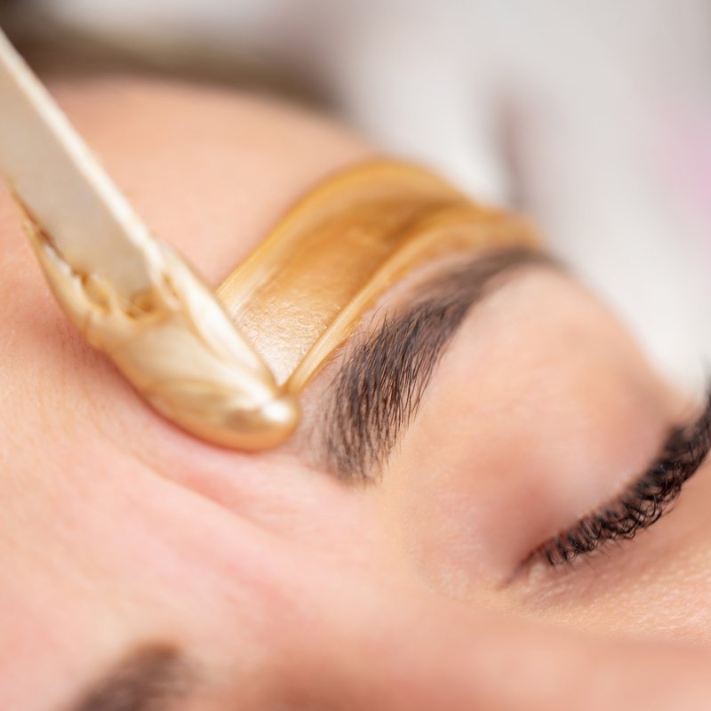 Face waxing treatment at Brow & Lash Queen